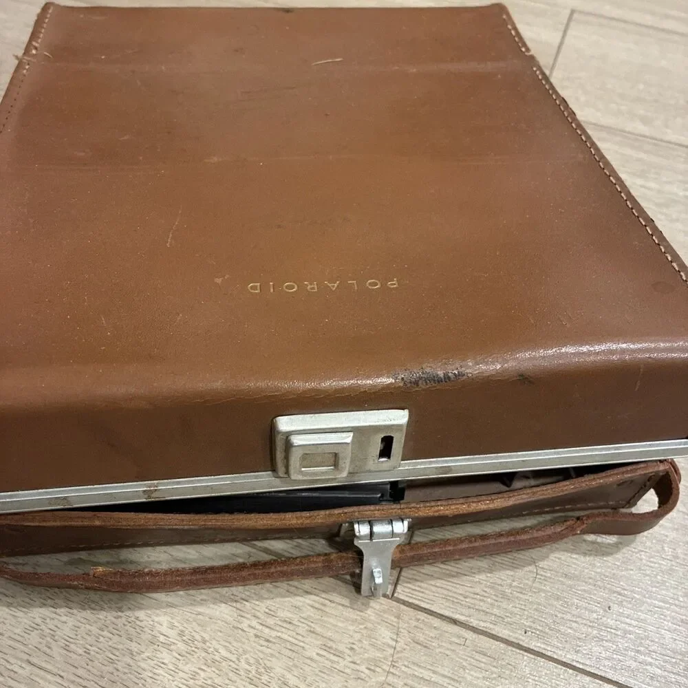 Vintage Polaroid Model J66 Electric Eye Land Camera Kit Original Case UNTESTED
